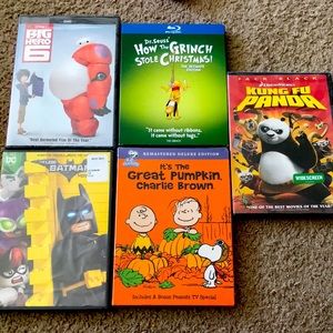 Brand new dvds 5 for $10